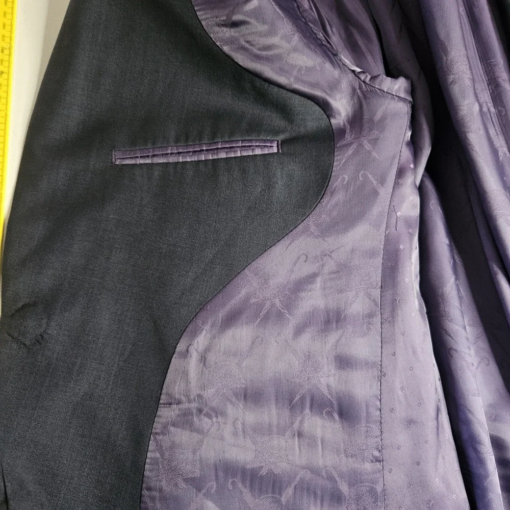 Ted Baker London Mens Blazer 40R No Ordinary Joe Blue Wool Sport Coat Jacket‎